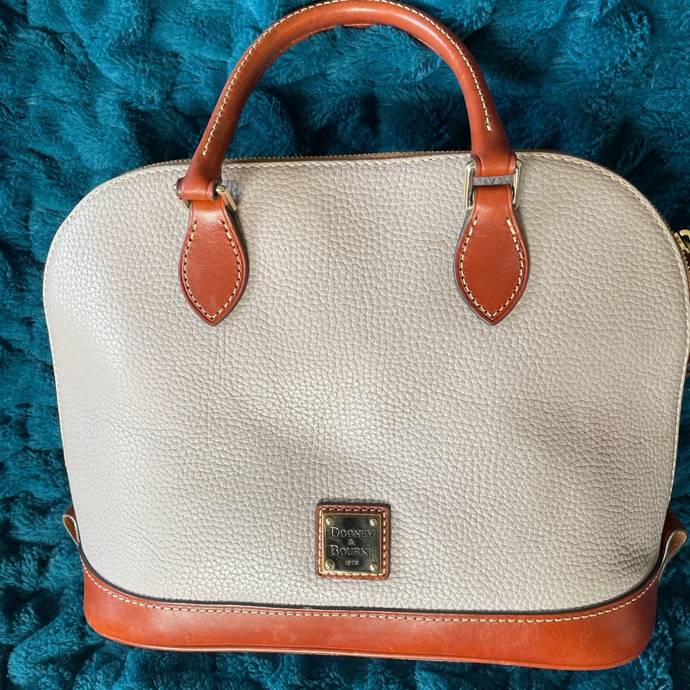 Dooney and Bourke large leather dome satchel.